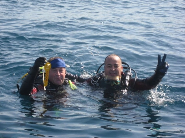 De nuevo en la superficie del agua